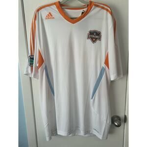 Adidas Houston Dynamo MLS Soccer Jersey XL NWT Dry Fit Athletic Fifa World Cup